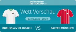 Gladbach - Bayern Wett-Tipp Prognose Quote Wetten