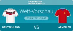 Wett Vorschau Deutschland Armenien Wetten Quoten Promos WM Quali