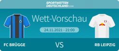 Wett Vorschau Brügge Leipzig Wetten Quoten Promos CL