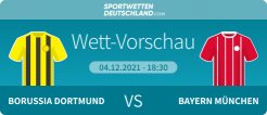 Dortmund - Bayern Wetten Quoten Prognose Tipp